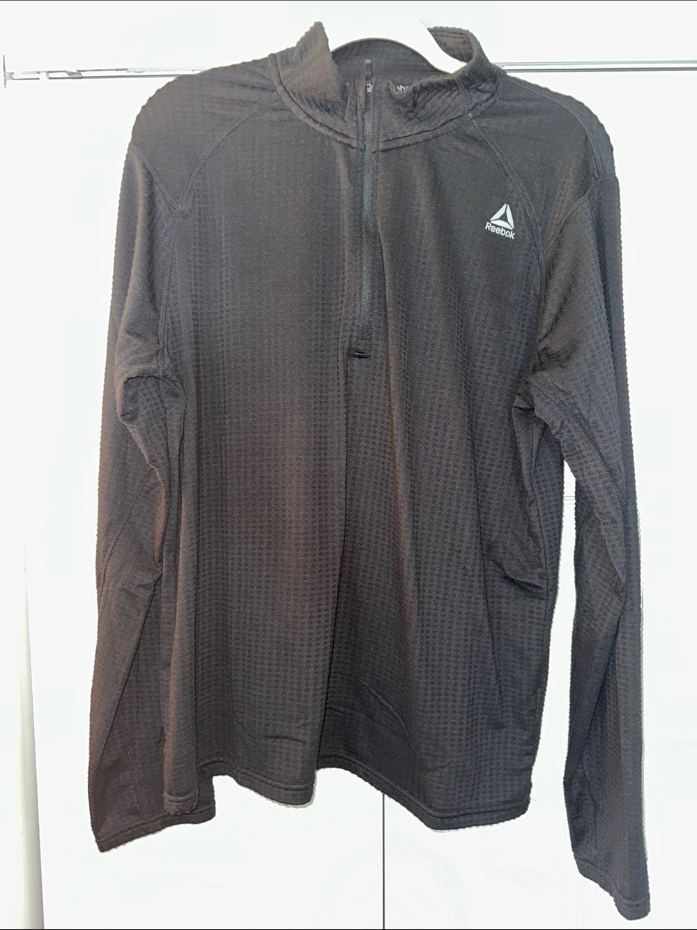 Reebok Black Half-Zip Performance Pullover